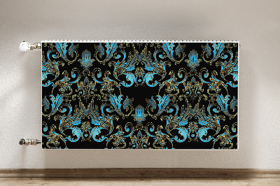 Radiator cover Baroque pattern