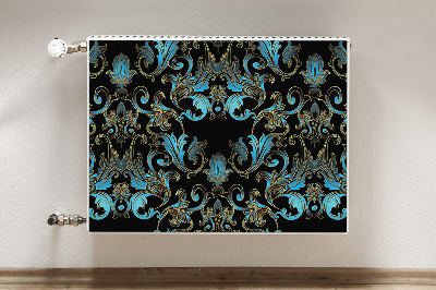 Radiator cover Baroque pattern