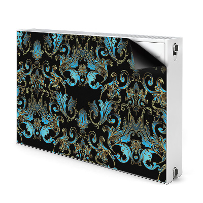 Radiator cover Baroque pattern