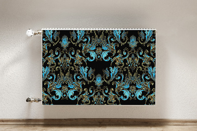 Radiator cover Baroque pattern