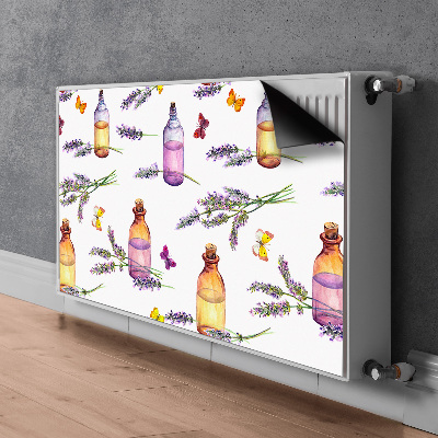 Decorative radiator mat Lavender oil