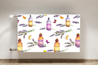 Decorative radiator mat Lavender oil