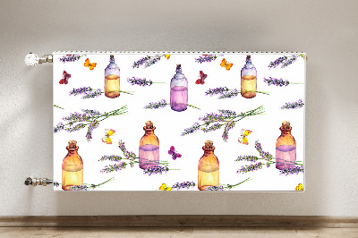 Decorative radiator mat Lavender oil