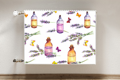 Decorative radiator mat Lavender oil