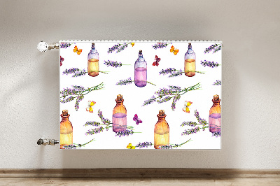 Decorative radiator mat Lavender oil