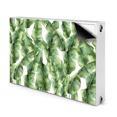 Magnetic radiator mat Exotic leaves