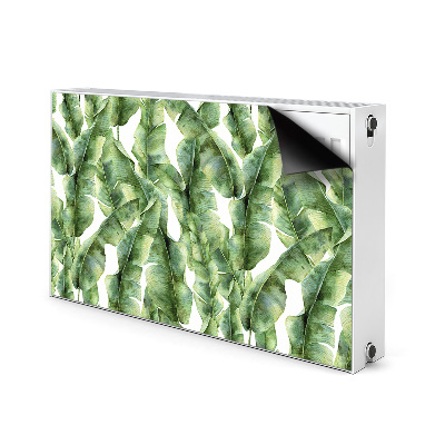 Magnetic radiator mat Exotic leaves