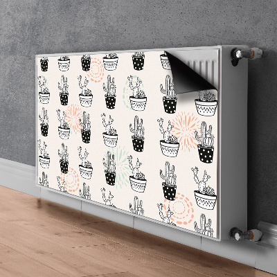 Decorative radiator cover Pots