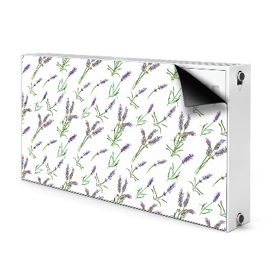 Printed radiator mat Lavender flowers