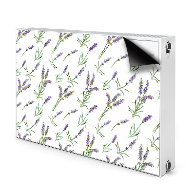 Printed radiator mat Lavender flowers