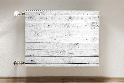 Magnetic radiator mat Wooden planks