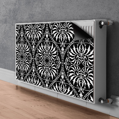 Decorative radiator cover An oldfashioned ornament