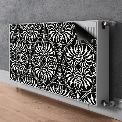 Decorative radiator cover An oldfashioned ornament