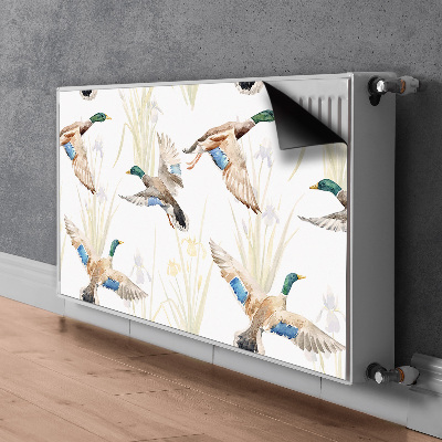 Decorative radiator cover Duck