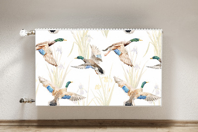 Decorative radiator cover Duck