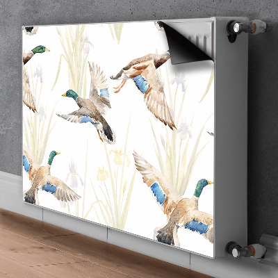 Decorative radiator cover Duck