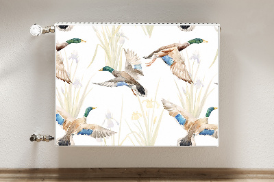 Decorative radiator cover Duck