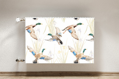 Decorative radiator cover Duck