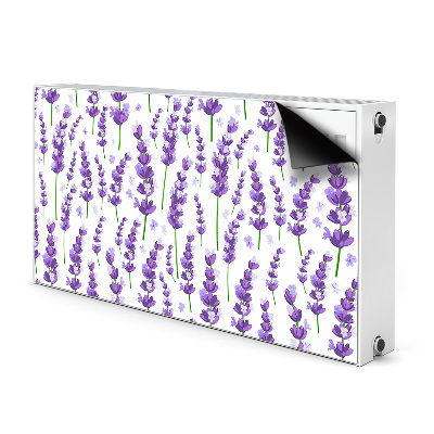 Printed radiator mat Lavender