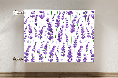 Printed radiator mat Lavender