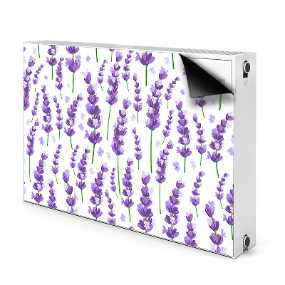 Printed radiator mat Lavender