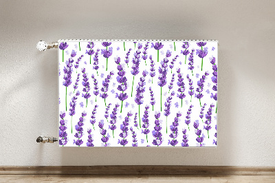 Printed radiator mat Lavender