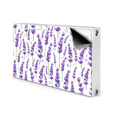 Printed radiator mat Lavender