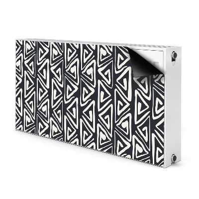 Magnetic radiator mat Geometric pattern