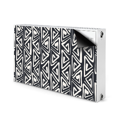 Magnetic radiator mat Geometric pattern