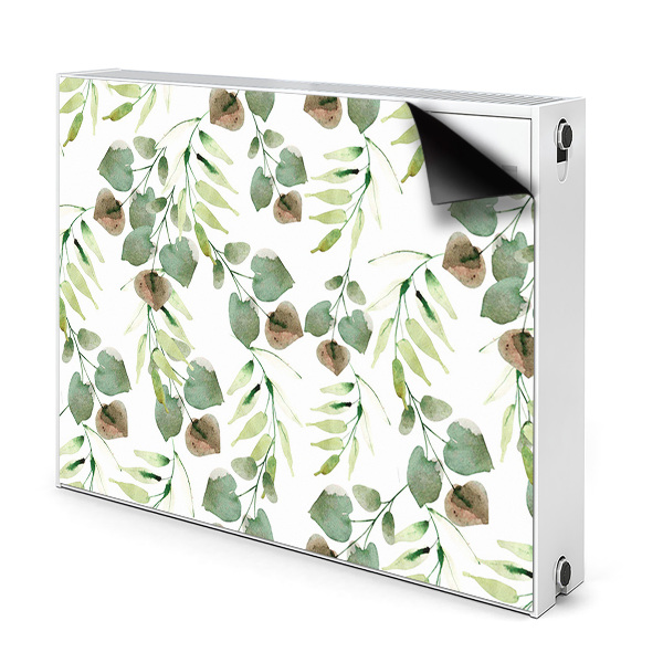 Decorative radiator cover Autumn leaves