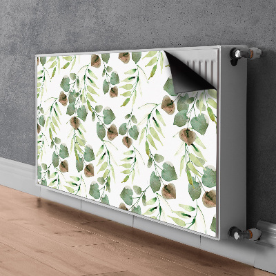 Decorative radiator cover Autumn leaves