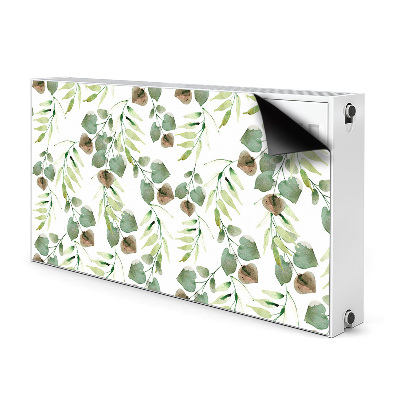 Decorative radiator cover Autumn leaves