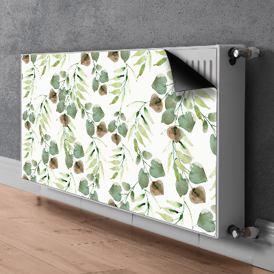 Decorative radiator cover Autumn leaves