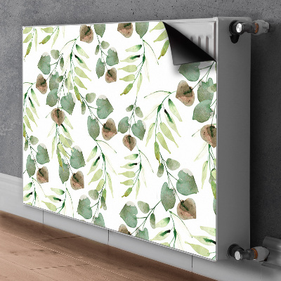 Decorative radiator cover Autumn leaves