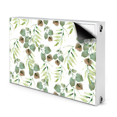 Decorative radiator cover Autumn leaves