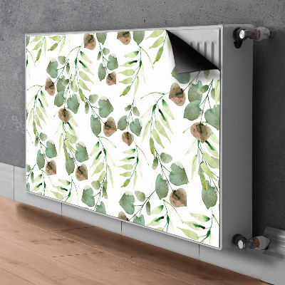 Decorative radiator cover Autumn leaves