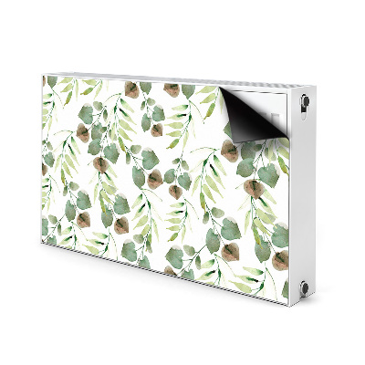 Decorative radiator cover Autumn leaves