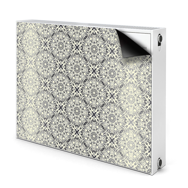 Printed radiator mat Floral pattern