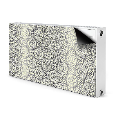 Printed radiator mat Floral pattern