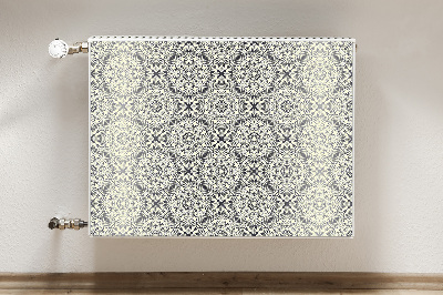 Printed radiator mat Floral pattern