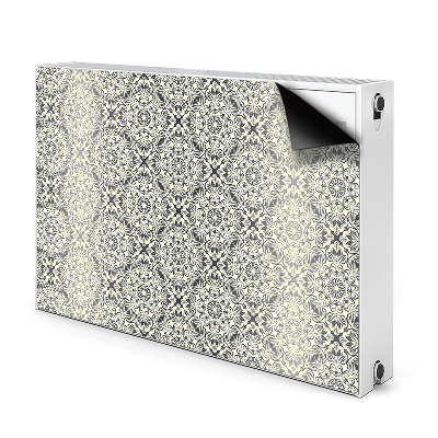 Printed radiator mat Floral pattern