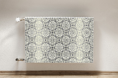 Printed radiator mat Floral pattern