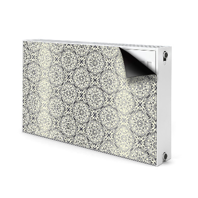 Printed radiator mat Floral pattern