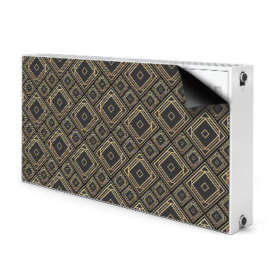 Magnetic radiator mat Geometric illusion