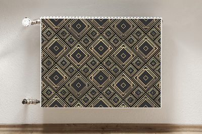 Magnetic radiator mat Geometric illusion