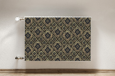 Magnetic radiator mat Geometric illusion