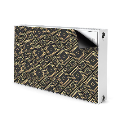 Magnetic radiator mat Geometric illusion