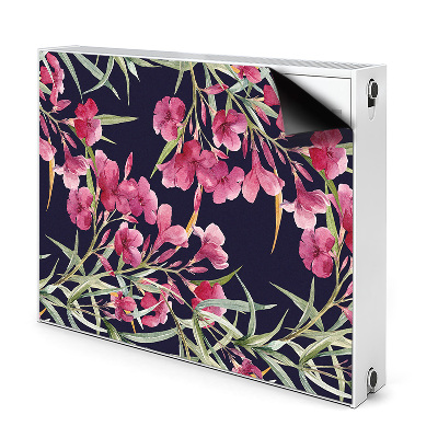 Radiator cover Watercolor flowers