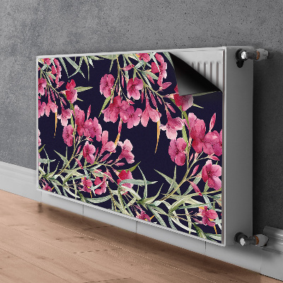 Radiator cover Watercolor flowers