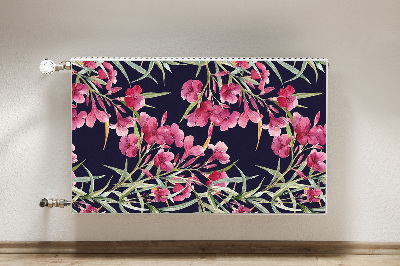 Radiator cover Watercolor flowers